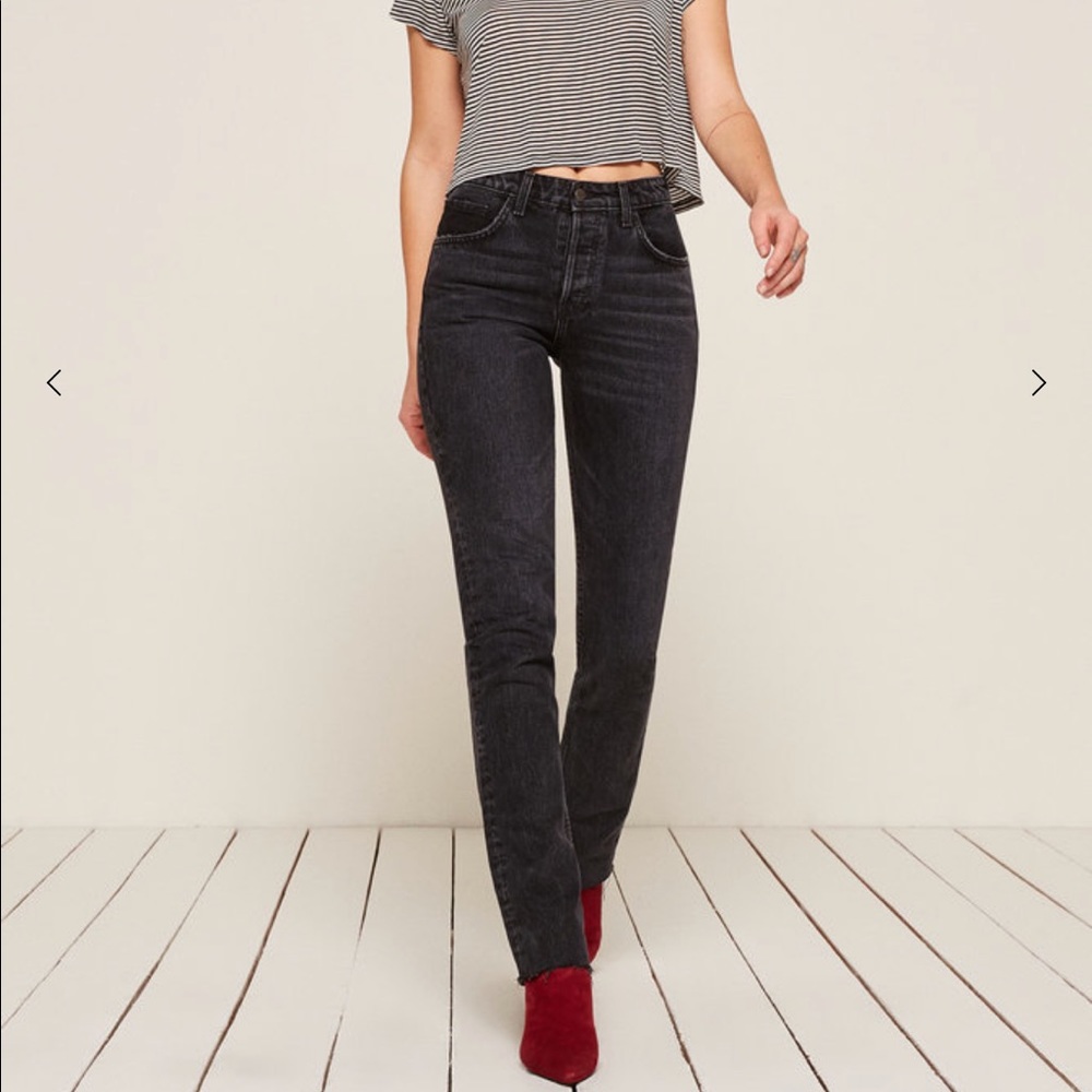 Reformation Brooke High Straight Jean